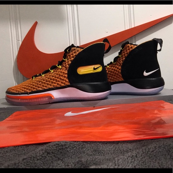 Nike AlphaDunk "Total Orange" Mens Basketball Shoe - Picture 6 of 7